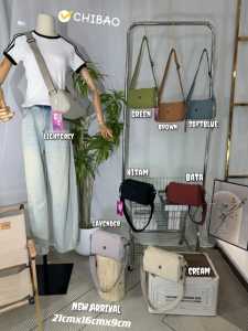 New Tas Selempang Wanita Chibao 3Sleting CB9313-SF ((Free DustBag))
