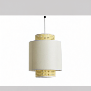 SANGEJIANGREN | Vintage Rattan Bedroom Dining Light
