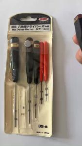 Chìa vặn Lục giác mini 1.59 mm D-1.6 Eight Nhật tại Máy NTT tháo lắp ốc chìm cỡ nhỏ hiệu quả lâu dài nhanh chóng thuận tiện
