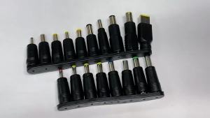 8 Chiếc Đa Năng DC Adapter Kết Nối Cắm Cho Laptop AC DC Jack Sạc Chuyển Đổi Đầu Nối USB Nam