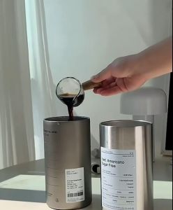 แก้วกาแฟ มินิมอล แก้วเก็บความเย็น สแตนเลส (600ml.)