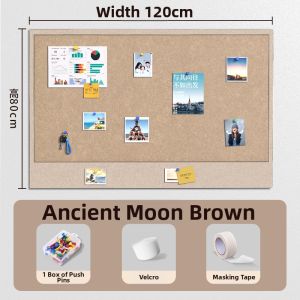 TONGMUXING | Customizable Soft Cork Notice Board Felt Background Wall