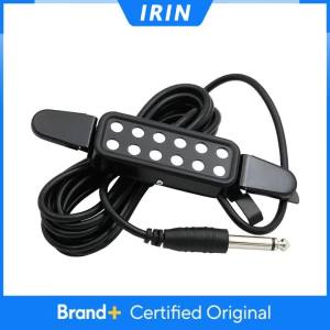 IRIN | IRIN 12-hole Acoustic Guitar Pickup Noise Reduction Acoustic Guitar Soundhole Pickup with 3M Connecting Cable Guitar Parts Tools