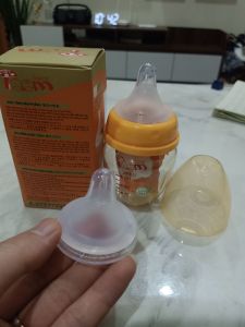 Bình sữa PPSU-Toom cổ rộng 80ml cho bé sơ sinh tặng kèm 1 núm vú thay thế [Mẹ và Bé]