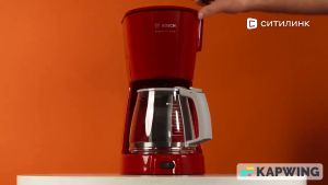 Máy Pha Cà Phê mini Bosch TKA3A031 / TKA3A034  Máy Pha Cà Phê Tự Đông Chất Liệu Thép Không Gỉ Máy Pha Cafe Nhập Đức BH 12 Tháng