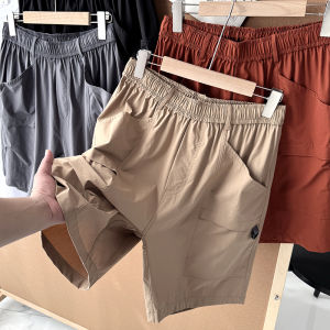 Quần Short Nylon Chống Thấm Nước Phong Cách Mỹ Cổ Điển Có Túi Lớn Quần Dài Năm Mảnh Mỏng Quần Dài Thường Ngày Ngoài Trời Mùa Hè Cho Nam