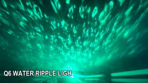 Starry Projetion Lamp Romantic atmosphere lamp LED Aurora Projection Light Disco light Water Ripple