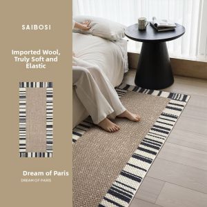 SAIBOSI | Luxurious High-end Feeling Wool Rug