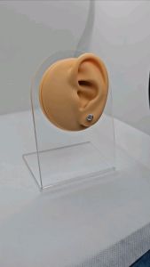 4mm Stud Stone Earrings Pair: 92.5 Italy Silver Jewelry (TUNAY NA SILVER)