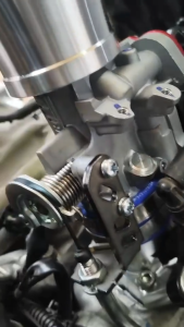 ขายึดสายคันเร่ง เรือนcbr150 ใส่Giorno Lead Pcx160 Adv160 ขายึดสายเร่ง