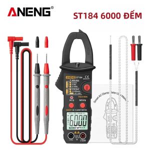 ANENG | Máy Đo Kẹp Kỹ Thuật Số Chuyên Nghiệp ANENG ST184 6000 Đếm True RMS Máy Đo Điện Áp Ampe Kế Độ Chính Xác Cao Dành Cho Thợ Điện Sửa Chữa