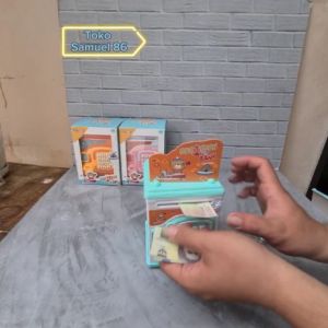 Mainan Anak Celengan Brangkas Uang / Money Safe Mini / Mainan Celengan Anak Mesin ATM Anak SNI