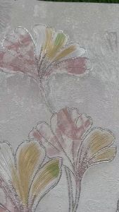 Wallpaper Dinding Premium Motif DAUN GINKO Luxury Colours Premium Terbaik Super Exclusive