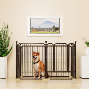 Pet Fence Dog Cage Teddy Corgi Large Space Free Combination Dog Fence Small Medium Dog Toilet Training Connector