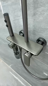 XTEN 2 Way Shower Set with Faucet Hot and Cold Shower Set for Bathroom Rainfall Shower Full Set Heavy duty