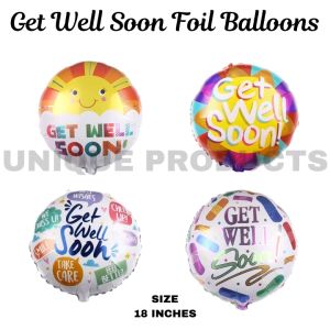 Get Well Soon Foil Balloons Belon Balloon