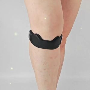 2Pcs Soft Pressurize Knee Patella Support Cushion Pressure Adjustable Strap Sport Wrap For Sports Silicone Patellar Tendon