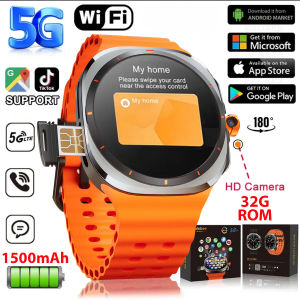 2025New Watch 8 Ultra 5G Call Smart Watch Men 480*480 HD Screen SmartWatch Camera NFC GPS Compass WIFI 1480mAh Sports Smartwatch
