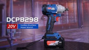 [ DONGCHENG ] DCPB298 Cordless Brushless Impact Wrench 20V