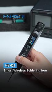 FNIRSI | FNIRSI HS-03 Portable Heating Tool 2600mAh Replaceable Battery USB C Fast Heating 3 Level Temperature Adjustable Device