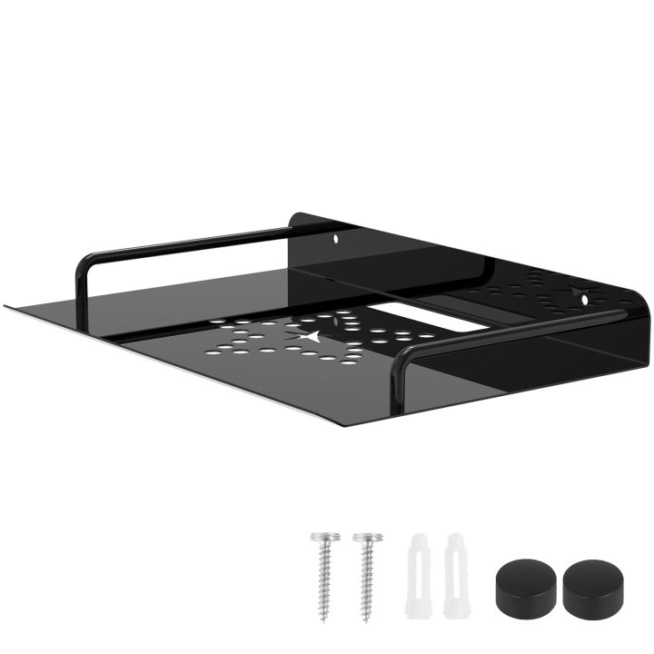 Wall Mount Shelf Bracket Floating Shelf Shelf for Projector TV Cable ...