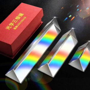 XINZUO | Optical Prism Glass Rainbow Physics Science Experiment Kit for Middle School Students