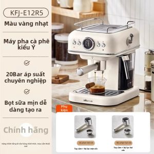 Bear | Máy Pha Cà Phê Espresso Tự Động Tạo Bọt Sữa Áp Suất Cao