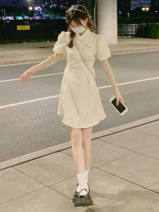 ชุดเดรสจีนใหม่สำหรับผู้หญิงช่วงฤดูร้อนปี 2025 ชุดกระโปรงสั้นสไตล์ใหม่ปี 2025 สำหรับเด็กผู้หญิง