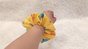 Scrunchy Yellow Zoo Animals - Large