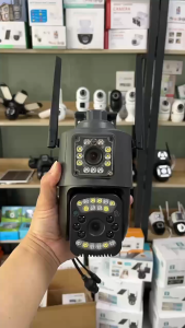 【3-year warranty】V380 Pro CCTV camera for house V380 Pro WIFI wireless outdoor IP security 5G camera 4K full HD 8MP night vision pixels 360 PTZ exercise tracking color night vision viewing two-way call