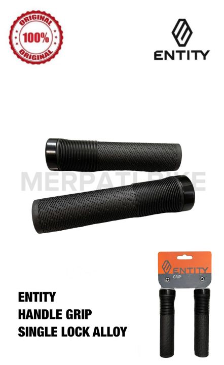 Entity Handle Grip Sepeda Single Lock Alloy Hand Grip Sepeda