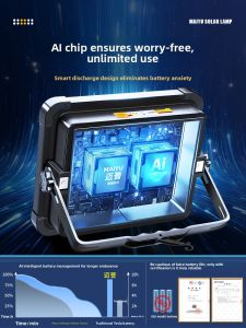 Maiyu | Solar Powered Super Bright Mobile LED Lantern for Outdoor Market