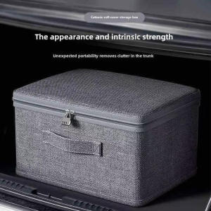 Car Trunk Storage Box with Lock Waterproof