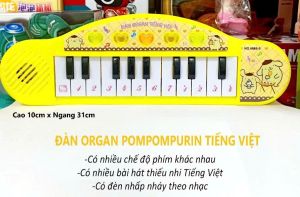 BÌNH TÂN SHOP 💯 Đồ chơi trẻ em - Đàn piano có nhạc  có đèn led  có bài hát thiếu nhi dùng 2 pin  sản phẩm không có pin sẵn ( shop có bán pin đi kèm )