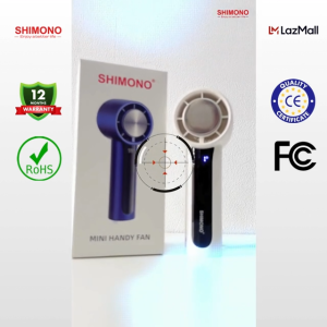 Quạt Cầm Tay SHIMONO SM-CHF24 Tốc Độ Cao Chuẩn Châu Âu Pin 3000mAh Làm Lạnh Băng Đá Ice Cooling Pin Trâu 6 Giờ Freeship Toàn Quốc Bảo Hành 12 Tháng Chính Hãng