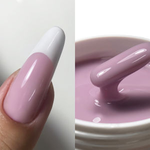MSHARE 50ml TPO Free Nail Construction Gel Builder Nail Gel Liquid Acrygel Gel For Nails Extension Pink Self Leveling Soak Off