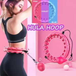 Smart Hula Hoop Adjustable Thin Waist Massager Exercise Gym Circle Ring Fitness Thin Waist Slimming