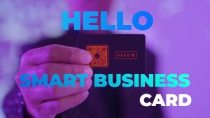 Saku - Spot UV Printing - Add-on Smart Business Card