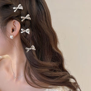 Mini Metal Small Bow Hair Clip