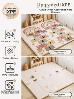 QIAOLEXIONG | Non-toxic Foldable Interlocking Thick Children Foam Play Mat
