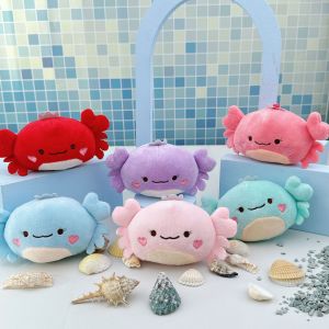 Cute Crab Cartoon Plush Toy Keychain
