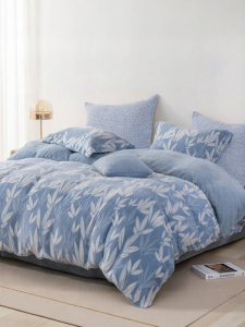 MENDALE | Warm Plush Bed Set
