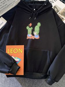 Áo Nỉ in Họa Tiết Lót Lông Cừu Có Dây Rút Cổ Tròn Dài Tay Thường Ngày Mùa Thu 2025 Phong Cách Đường Phố Áo Hoodie Thoải Mái Cho Nữ