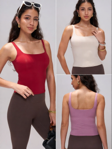 Back Beauty Chest Pad Moisture Wicking Sports Bra