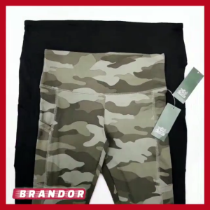 Brandor - SOFT LEGGING - HIGH WAIST LEGGING - POCKETS - CELANA PANJANG WANITA ( WILD )