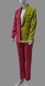 Adbcolection- Setelan Blazer Jas Kerah Lurus Wanita Model Terbaru Full Furing