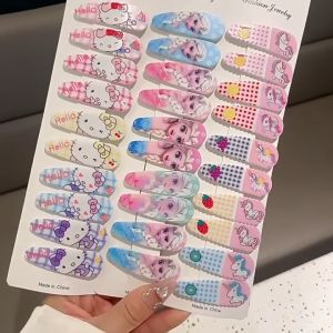 Set 5 kẹp tóc cho bé nhiều mẫu đáng yêu cho bé gái