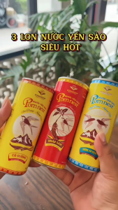 Nước Yến Sào POMNEST 3 Vị - Khánh Hòa Lon 240ML