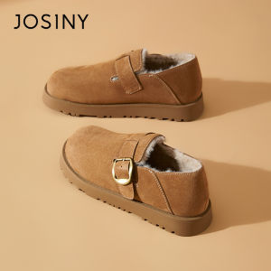 Josiny | Retro Winter Warm Fur Lined Women Shoes