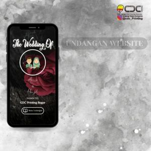 UNDANGAN PERNIKAHAN DIGITAL WEBSITE CANTIK ELEGAN DAN UNIK